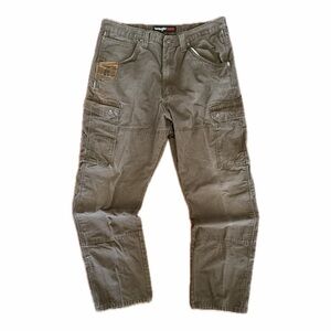 Wrangler Riggs Men's Brown Workwear Carpenter Pants — Size 38x32